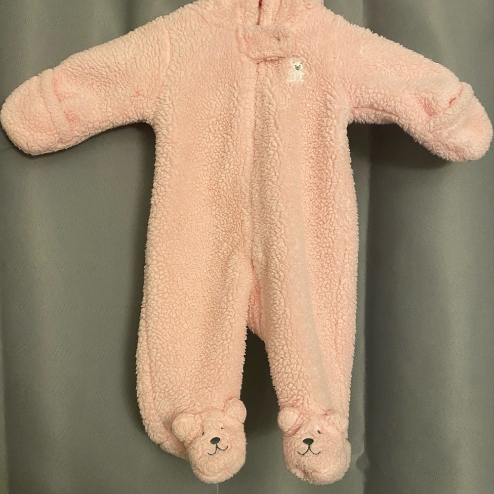 NWOT Carters Baby Girl Snowsuit